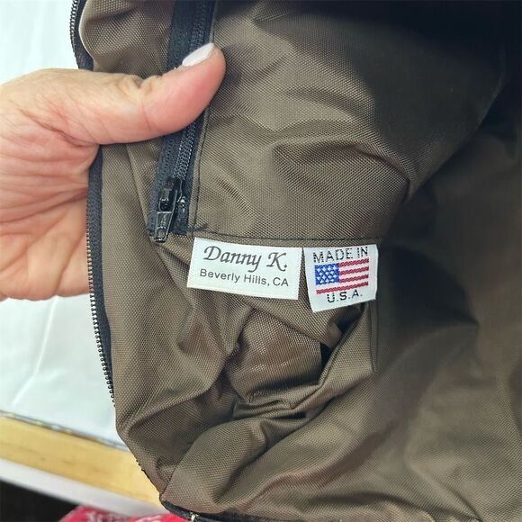 Danny K Beverly Hills Floral Tapestry Crossbody Shoulder Bag Multicolor Women's - Picture 8 of 11